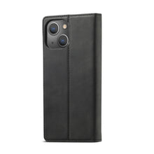 Load image into Gallery viewer, LC.IMEEKE Strong Magnetic PU + Matte TPU Horizontal Flip Leather Case with Holder &amp; Card Slots &amp; Wallet, For iPhone 13 mini, For iPhone 13, For iPhone 13 Pro, For iPhone 13 Pro Max