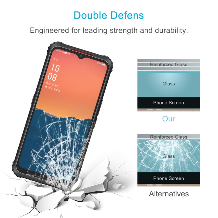 10 PCS 0.26mm 9H 2.5D Tempered Glass Film, For AGM X5 (10 PCS), For Blackview BL5000 Dual (10 PCS), For Cubot Max 3 (10 PCS), For Doogee V10 5G (10 PCS)