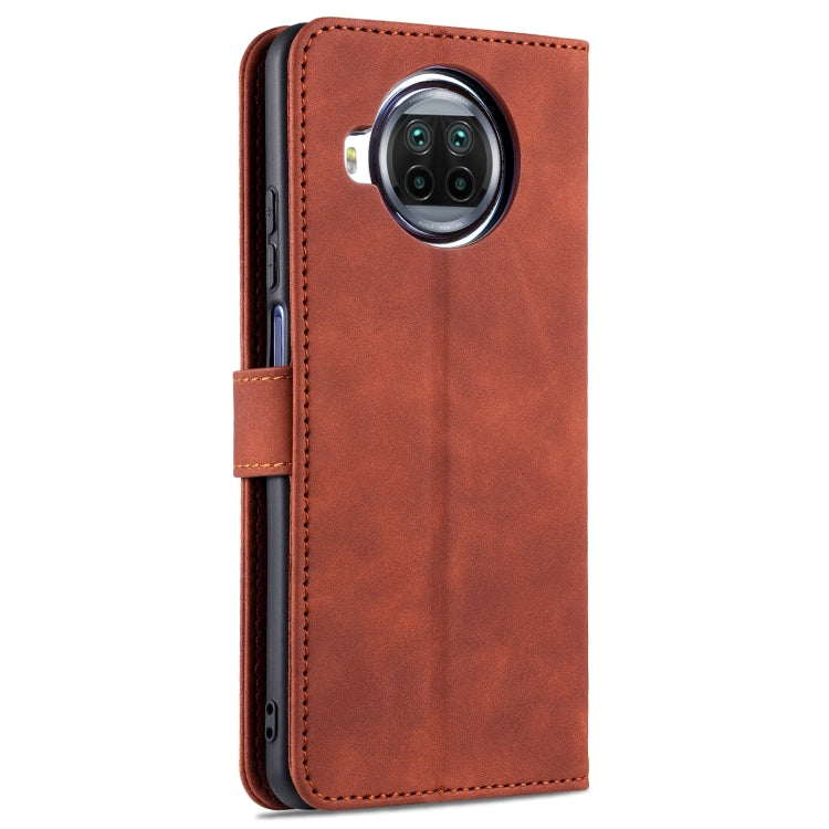 AZNS Skin Feel Calf Texture Horizontal Flip Leather Case with Card Slots & Holder & Wallet, For Xiaomi Redmi Note 9 Pro 5G, For Xiaomi Mi 10T Lite 5G, For Xiaomi Redmi Note 10 Pro 5G, For Xiaomi Poco X3 GT, For Xiaomi Mi 10S, For OPPO A16