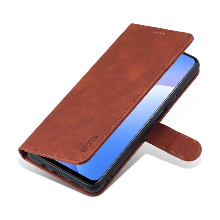 AZNS Skin Feel Calf Texture Horizontal Flip Leather Case with Card Slots & Holder & Wallet, For Xiaomi Redmi Note 9 Pro 5G, For Xiaomi Mi 10T Lite 5G, For Xiaomi Redmi Note 10 Pro 5G, For Xiaomi Poco X3 GT, For Xiaomi Mi 10S, For OPPO A16