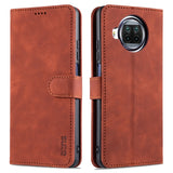 AZNS Skin Feel Calf Texture Horizontal Flip Leather Case with Card Slots & Holder & Wallet, For Xiaomi Redmi Note 9 Pro 5G, For Xiaomi Mi 10T Lite 5G, For Xiaomi Redmi Note 10 Pro 5G, For Xiaomi Poco X3 GT, For Xiaomi Mi 10S, For OPPO A16