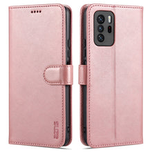 Load image into Gallery viewer, AZNS Skin Feel Calf Texture Horizontal Flip Leather Case with Card Slots &amp; Holder &amp; Wallet, For Xiaomi Redmi Note 9 Pro 5G, For Xiaomi Mi 10T Lite 5G, For Xiaomi Redmi Note 10 Pro 5G, For Xiaomi Poco X3 GT, For Xiaomi Mi 10S, For OPPO A16