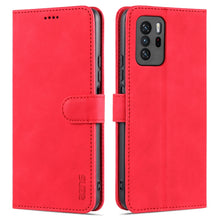 Load image into Gallery viewer, AZNS Skin Feel Calf Texture Horizontal Flip Leather Case with Card Slots &amp; Holder &amp; Wallet, For Xiaomi Redmi Note 9 Pro 5G, For Xiaomi Mi 10T Lite 5G, For Xiaomi Redmi Note 10 Pro 5G, For Xiaomi Poco X3 GT, For Xiaomi Mi 10S, For OPPO A16