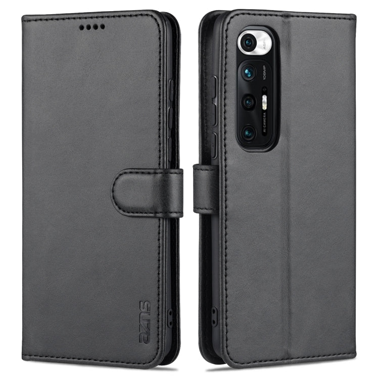 AZNS Skin Feel Calf Texture Horizontal Flip Leather Case with Card Slots & Holder & Wallet, For Xiaomi Redmi Note 9 Pro 5G, For Xiaomi Mi 10T Lite 5G, For Xiaomi Redmi Note 10 Pro 5G, For Xiaomi Poco X3 GT, For Xiaomi Mi 10S, For OPPO A16