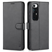 Load image into Gallery viewer, AZNS Skin Feel Calf Texture Horizontal Flip Leather Case with Card Slots &amp; Holder &amp; Wallet, For Xiaomi Redmi Note 9 Pro 5G, For Xiaomi Mi 10T Lite 5G, For Xiaomi Redmi Note 10 Pro 5G, For Xiaomi Poco X3 GT, For Xiaomi Mi 10S, For OPPO A16