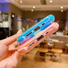 Load image into Gallery viewer, Rainbow TPU + PC Glass Shockproof Case, For iPhone 13
