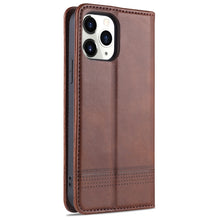 Load image into Gallery viewer, AZNS Magnetic Calf Texture Horizontal Flip Leather Case with Card Slots &amp; Holder &amp; Wallet, For iPhone 13, For iPhone 13 Pro, For iPhone 13 Pro Max