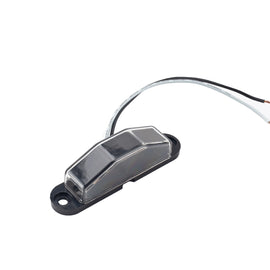 Trailer / RV / Truck 10-30V 4LED Triangle License Plate Light, A4067