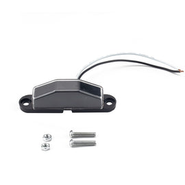 Trailer / RV / Truck 10-30V 4LED Triangle License Plate Light, A4067