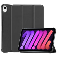 Load image into Gallery viewer, Custer Texture 3-Fold Holder Smart Leather Tablet Case, For iPad mini 6 / mini 2024, For iPad mini 6