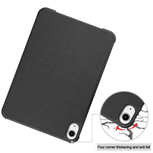 Load image into Gallery viewer, Custer Texture 3-Fold Holder Smart Leather Tablet Case, For iPad mini 6 / mini 2024, For iPad mini 6