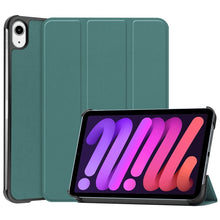 Load image into Gallery viewer, Custer Texture 3-Fold Holder Smart Leather Tablet Case, For iPad mini 6 / mini 2024, For iPad mini 6