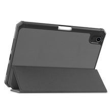 Load image into Gallery viewer, Custer Pure Color TPU Smart Leather Tablet Case with 3-Fold Holder &amp; Pen Slot, For iPad mini 6 / mini 2024