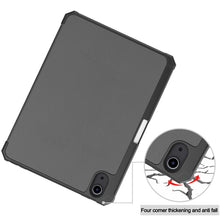 Load image into Gallery viewer, Custer Pure Color TPU Smart Leather Tablet Case with 3-Fold Holder &amp; Pen Slot, For iPad mini 6 / mini 2024