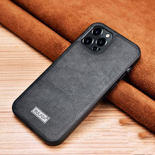 Load image into Gallery viewer, SULADA Shockproof TPU + Handmade Leather Protective Case, For iPhone 13 mini, For iPhone 13, For iPhone 13 Pro, For iPhone 13 Pro Max