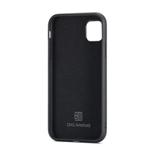Load image into Gallery viewer, DG.MING M1 Series 3-Fold Multi Card Wallet + Magnetic Back Cover Shockproof Case with Holder Function, For iPhone 11, For iPhone 11 Pro, For iPhone 11 Pro Max