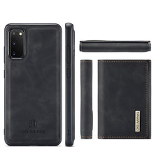 Load image into Gallery viewer, DG.MING M1 Series 3-Fold Multi Card Wallet  Back Cover Shockproof Case with Holder Function, For Samsung Galaxy S20