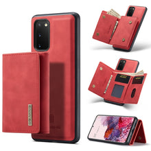 Load image into Gallery viewer, DG.MING M1 Series 3-Fold Multi Card Wallet  Back Cover Shockproof Case with Holder Function, For Samsung Galaxy S20