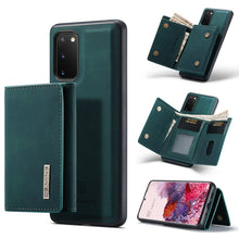 Load image into Gallery viewer, DG.MING M1 Series 3-Fold Multi Card Wallet  Back Cover Shockproof Case with Holder Function, For Samsung Galaxy S20
