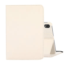 Load image into Gallery viewer, 360 Degree Rotation Litchi Texture Flip Leather Case with Holder, For iPad mini 6 / mini 2024