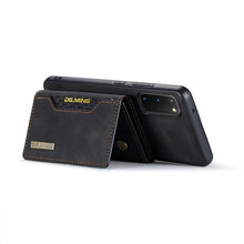 Load image into Gallery viewer, DG.MING M2 Series 3-Fold Multi Card Bag Back Cover Shockproof Case with Wallet &amp; Holder Function, For Samsung Galaxy S20