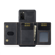 Load image into Gallery viewer, DG.MING M2 Series 3-Fold Multi Card Bag Back Cover Shockproof Case with Wallet &amp; Holder Function, For Samsung Galaxy S20