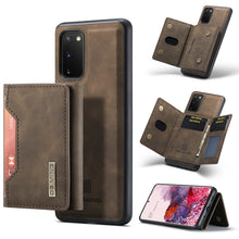 Load image into Gallery viewer, DG.MING M2 Series 3-Fold Multi Card Bag Back Cover Shockproof Case with Wallet &amp; Holder Function, For Samsung Galaxy S20