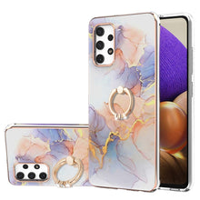 Load image into Gallery viewer, Electroplating Pattern IMD TPU Shockproof Case with Rhinestone Ring Holder, For Samsung Galaxy A32 5G, For Samsung Galaxy A32 4G EU Version, For Samsung Galaxy A51, For Samsung Galaxy A51 5G, For Samsung Galaxy A52 4G/5G, For Samsung Galaxy A71 5G     ...