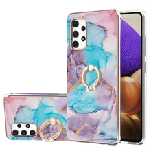 Load image into Gallery viewer, Electroplating Pattern IMD TPU Shockproof Case with Rhinestone Ring Holder, For Samsung Galaxy A32 5G, For Samsung Galaxy A32 4G EU Version, For Samsung Galaxy A51, For Samsung Galaxy A51 5G, For Samsung Galaxy A52 4G/5G, For Samsung Galaxy A71 5G     ...