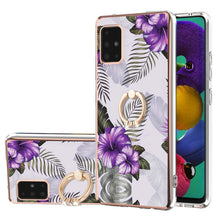 Load image into Gallery viewer, Electroplating Pattern IMD TPU Shockproof Case with Rhinestone Ring Holder, For Samsung Galaxy A32 5G, For Samsung Galaxy A32 4G EU Version, For Samsung Galaxy A51, For Samsung Galaxy A51 5G, For Samsung Galaxy A52 4G/5G, For Samsung Galaxy A71 5G     ...