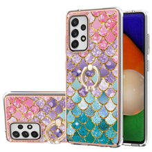Load image into Gallery viewer, Electroplating Pattern IMD TPU Shockproof Case with Rhinestone Ring Holder, For Samsung Galaxy A32 5G, For Samsung Galaxy A32 4G EU Version, For Samsung Galaxy A51, For Samsung Galaxy A51 5G, For Samsung Galaxy A52 4G/5G, For Samsung Galaxy A71 5G     ...