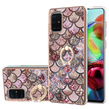 Load image into Gallery viewer, Electroplating Pattern IMD TPU Shockproof Case with Rhinestone Ring Holder, For Samsung Galaxy A32 5G, For Samsung Galaxy A32 4G EU Version, For Samsung Galaxy A51, For Samsung Galaxy A51 5G, For Samsung Galaxy A52 4G/5G, For Samsung Galaxy A71 5G     ...