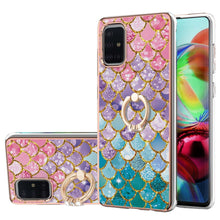 Load image into Gallery viewer, Electroplating Pattern IMD TPU Shockproof Case with Rhinestone Ring Holder, For Samsung Galaxy A32 5G, For Samsung Galaxy A32 4G EU Version, For Samsung Galaxy A51, For Samsung Galaxy A51 5G, For Samsung Galaxy A52 4G/5G, For Samsung Galaxy A71 5G     ...