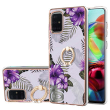 Load image into Gallery viewer, Electroplating Pattern IMD TPU Shockproof Case with Rhinestone Ring Holder, For Samsung Galaxy A32 5G, For Samsung Galaxy A32 4G EU Version, For Samsung Galaxy A51, For Samsung Galaxy A51 5G, For Samsung Galaxy A52 4G/5G, For Samsung Galaxy A71 5G     ...