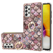 Load image into Gallery viewer, Electroplating Pattern IMD TPU Shockproof Case with Rhinestone Ring Holder, For Samsung Galaxy A32 5G, For Samsung Galaxy A32 4G EU Version, For Samsung Galaxy A51, For Samsung Galaxy A51 5G, For Samsung Galaxy A52 4G/5G, For Samsung Galaxy A71 5G     ...