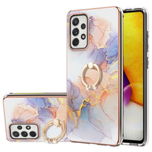 Load image into Gallery viewer, Electroplating Pattern IMD TPU Shockproof Case with Rhinestone Ring Holder, For Samsung Galaxy A32 5G, For Samsung Galaxy A32 4G EU Version, For Samsung Galaxy A51, For Samsung Galaxy A51 5G, For Samsung Galaxy A52 4G/5G, For Samsung Galaxy A71 5G     ...