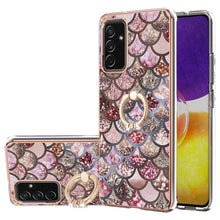 Load image into Gallery viewer, Electroplating Pattern IMD TPU Shockproof Case with Rhinestone Ring Holder, For Samsung Galaxy A82 5G, For Samsung Galaxy M11/A11, For Samsung Galaxy S20, For Samsung Galaxy S20 FE 4G/5G, For Samsung Galaxy S20+, For Samsung Galaxy S20 Ultra           ...