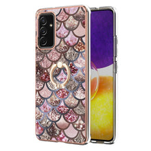 Load image into Gallery viewer, Electroplating Pattern IMD TPU Shockproof Case with Rhinestone Ring Holder, For Samsung Galaxy A82 5G, For Samsung Galaxy M11/A11, For Samsung Galaxy S20, For Samsung Galaxy S20 FE 4G/5G, For Samsung Galaxy S20+, For Samsung Galaxy S20 Ultra           ...