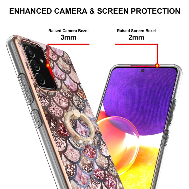 Electroplating Pattern IMD TPU Shockproof Case with Rhinestone Ring Holder, For Samsung Galaxy A82 5G, For Samsung Galaxy M11/A11, For Samsung Galaxy S20, For Samsung Galaxy S20 FE 4G/5G, For Samsung Galaxy S20+, For Samsung Galaxy S20 Ultra           ...