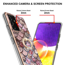 Load image into Gallery viewer, Electroplating Pattern IMD TPU Shockproof Case with Rhinestone Ring Holder, For Samsung Galaxy A82 5G, For Samsung Galaxy M11/A11, For Samsung Galaxy S20, For Samsung Galaxy S20 FE 4G/5G, For Samsung Galaxy S20+, For Samsung Galaxy S20 Ultra           ...