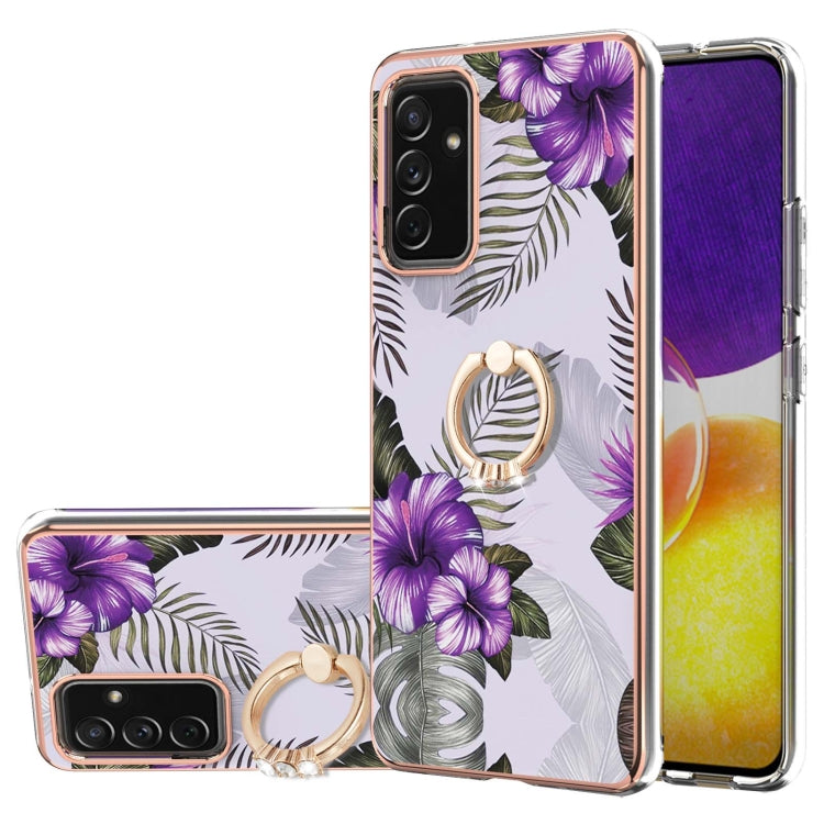 Electroplating Pattern IMD TPU Shockproof Case with Rhinestone Ring Holder, For Samsung Galaxy A82 5G, For Samsung Galaxy M11/A11, For Samsung Galaxy S20, For Samsung Galaxy S20 FE 4G/5G, For Samsung Galaxy S20+, For Samsung Galaxy S20 Ultra           ...