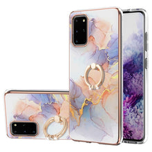 Load image into Gallery viewer, Electroplating Pattern IMD TPU Shockproof Case with Rhinestone Ring Holder, For Samsung Galaxy A82 5G, For Samsung Galaxy M11/A11, For Samsung Galaxy S20, For Samsung Galaxy S20 FE 4G/5G, For Samsung Galaxy S20+, For Samsung Galaxy S20 Ultra           ...