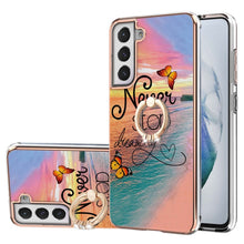 Load image into Gallery viewer, Electroplating Pattern IMD TPU Shockproof Case with Rhinestone Ring Holder, For Samsung Galaxy A82 5G, For Samsung Galaxy M11/A11, For Samsung Galaxy S20, For Samsung Galaxy S20 FE 4G/5G, For Samsung Galaxy S20+, For Samsung Galaxy S20 Ultra           ...