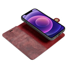 Load image into Gallery viewer, DG.MING Crazy Horse Texture Flip Detachable Magnetic Leather Case with Holder &amp; Card Slots &amp; Wallet, For iPhone 13 mini, For iPhone 13, For iPhone 13 Pro, For iPhone 13 Pro Max