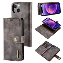 Load image into Gallery viewer, DG.MING Crazy Horse Texture Flip Detachable Magnetic Leather Case with Holder &amp; Card Slots &amp; Wallet, For iPhone 13 mini, For iPhone 13, For iPhone 13 Pro, For iPhone 13 Pro Max
