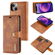 Load image into Gallery viewer, DG.MING Crazy Horse Texture Flip Detachable Magnetic Leather Case with Holder &amp; Card Slots &amp; Wallet, For iPhone 13 mini, For iPhone 13, For iPhone 13 Pro, For iPhone 13 Pro Max