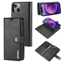 Load image into Gallery viewer, DG.MING Crazy Horse Texture Flip Detachable Magnetic Leather Case with Holder &amp; Card Slots &amp; Wallet, For iPhone 13 mini, For iPhone 13, For iPhone 13 Pro, For iPhone 13 Pro Max