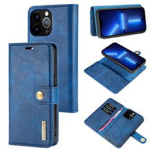 Load image into Gallery viewer, DG.MING Crazy Horse Texture Flip Detachable Magnetic Leather Case with Holder &amp; Card Slots &amp; Wallet, For iPhone 13 mini, For iPhone 13, For iPhone 13 Pro, For iPhone 13 Pro Max