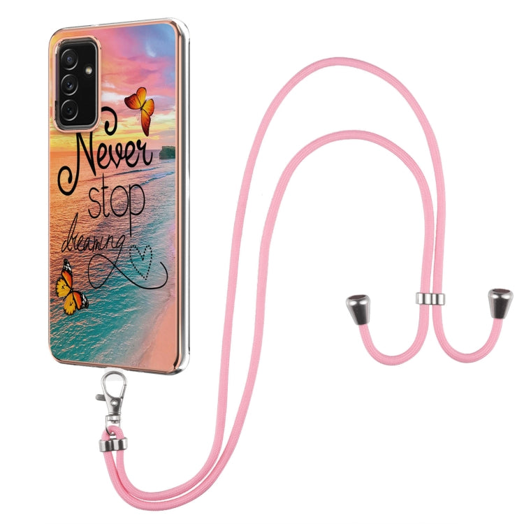 Electroplating Pattern IMD TPU Shockproof Case with Neck Lanyard, For Samsung Galaxy A82 5G, For Samsung Galaxy M11 / A11, For Samsung Galaxy S20, For Samsung Galaxy S20 FE 5G / 4G, For Samsung Galaxy S20+, For Samsung Galaxy S20 Ultra                 ...