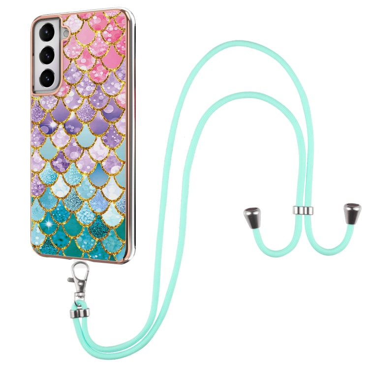 Electroplating Pattern IMD TPU Shockproof Case with Neck Lanyard, For Samsung Galaxy A82 5G, For Samsung Galaxy M11 / A11, For Samsung Galaxy S20, For Samsung Galaxy S20 FE 5G / 4G, For Samsung Galaxy S20+, For Samsung Galaxy S20 Ultra                 ...